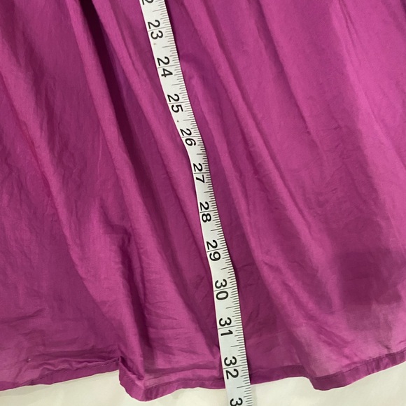 Rails Mary Berry Purple Organic Cotton Poplin Flowy Beachy Tiered Maxi Skirt S - Picture 11 of 11
